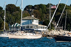 Ida Lewis Lighthouse is Located in Newport Harbor, RI